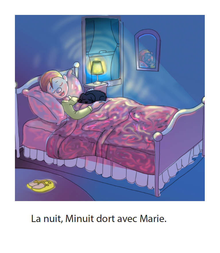 Minuit va à l'école - Reader (minimum of 6)