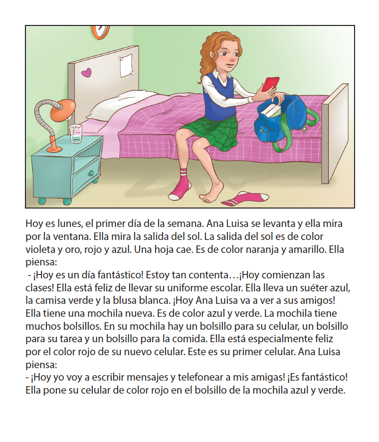 Los colores de Ana Luisa - Reader (minimum of 6)