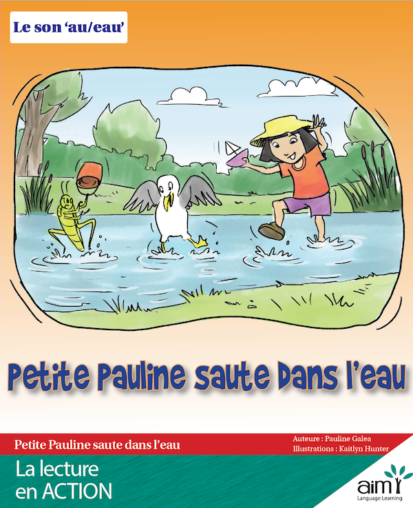 Petite Pauline saute dans l'eau - Reader (minimum of 6)