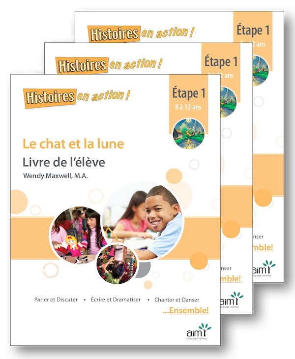 Le chat et la lune 2018 Edition - Student Workbooks (minimum of 20)