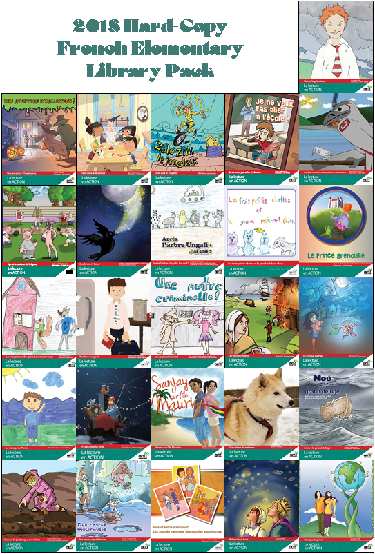 2018 French Elementary Library Pack - 26 Readers for Ages 8-12