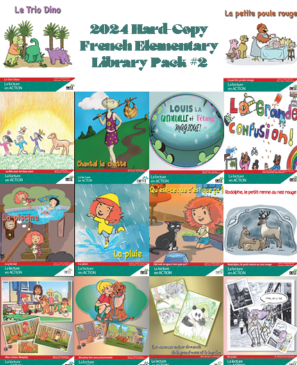 2023 French Elementary Library Pack #2 - Readers for Ages 8-12