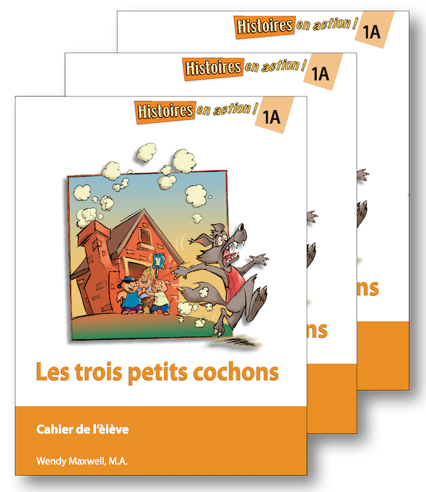 Les trois petits cochons - Student Workbooks (minimum of 20)