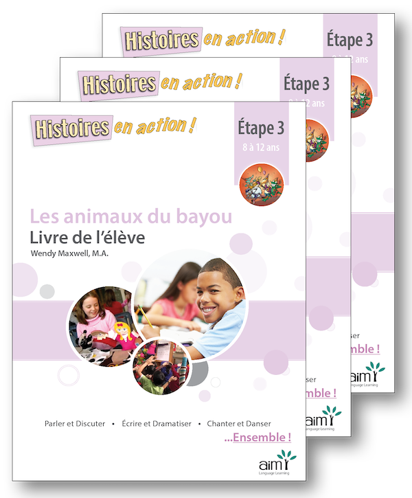 Les animaux du bayou 2021 Edition: Digital Student Workbooks (minimum of 20)