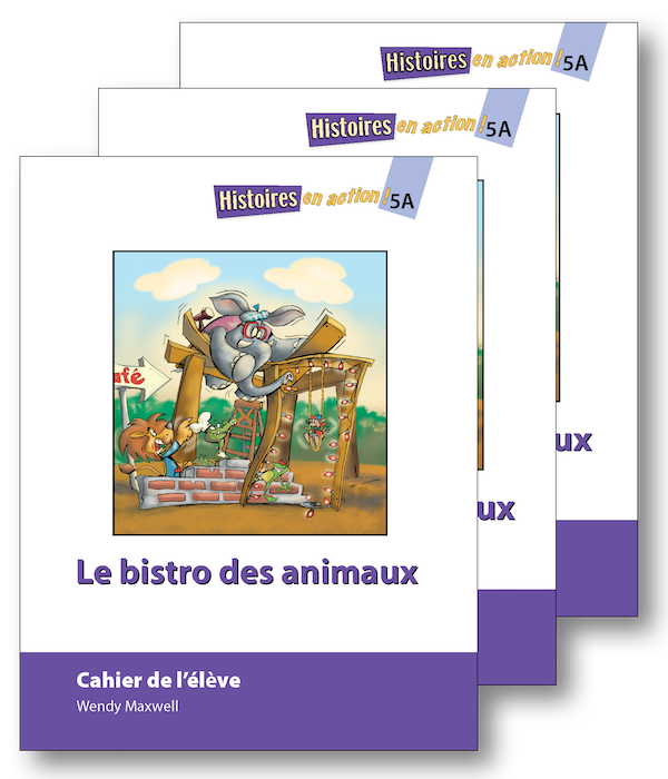 Le bistro des animaux - Student Workbooks (minimum of 20)