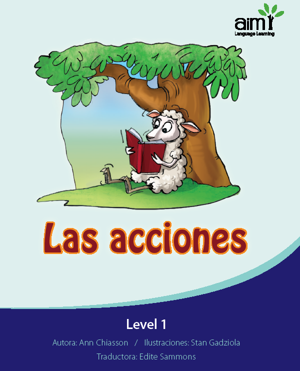 Las acciones - Little Reader (minimum of 6)