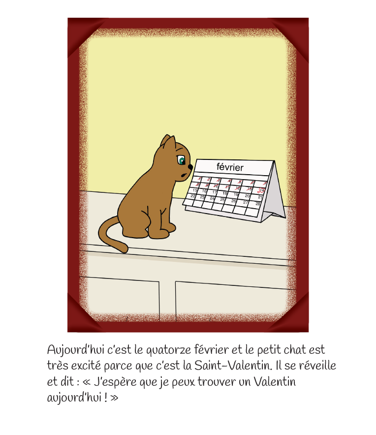 Le petit chat cherche un valentin - Reader (minimum of 6)