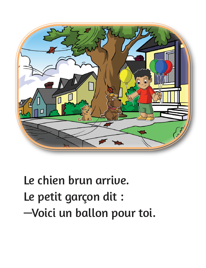 Les ballons - Little Reader (minimum of 6)