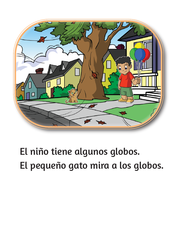 Los globos - Little Reader (minimum of 6)
