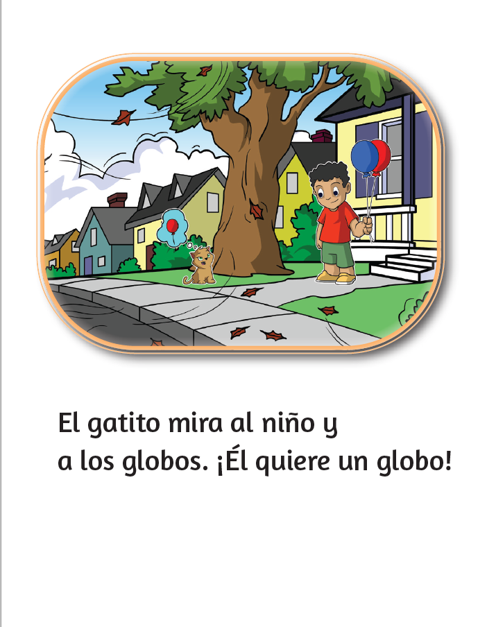 Los globos - Little Reader (minimum of 6)