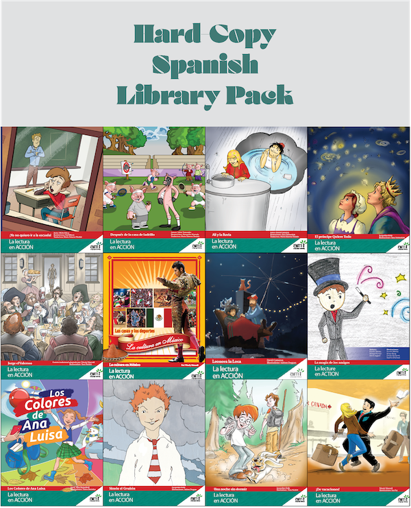 Spanish Elementary & Secondary Library Pack - 12 Readers
