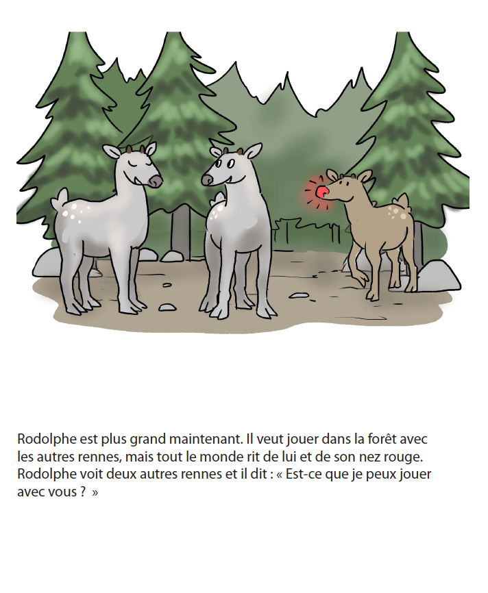 Rodolphe, le petit renne au nez rouge - Reader (minimum of 6)