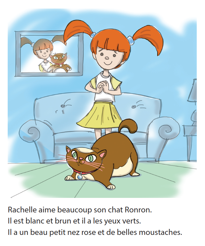 Ronron le chat - Reader (minimum of 6)