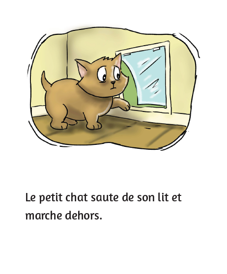 Le petit chat cherche le garçon - Little Reader (minimum of 6)