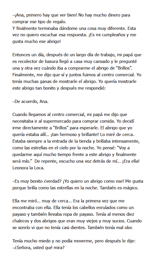 Leonora la Loca - Reader (minimum of 6)