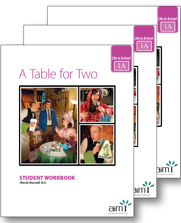 A Table for Two - Student Workbooks (minimum of 20)